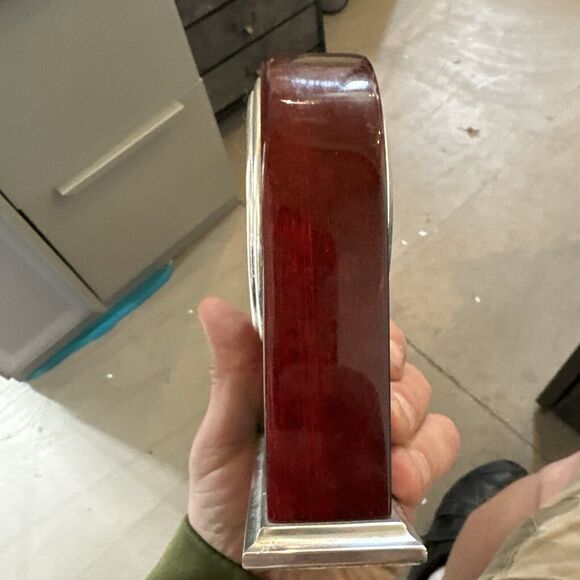 Howard Miller Battery Operated Alarm Desk CLOCK - Model 645-480 Excellent Condit - Picture 3 of 6